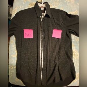 Button down short sleeve dress shirt